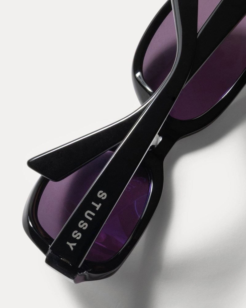 Stüssy Rome Sunglasses Pánské NH92-4882G9 | Stussy Sluneční Brýle Černé Levandule