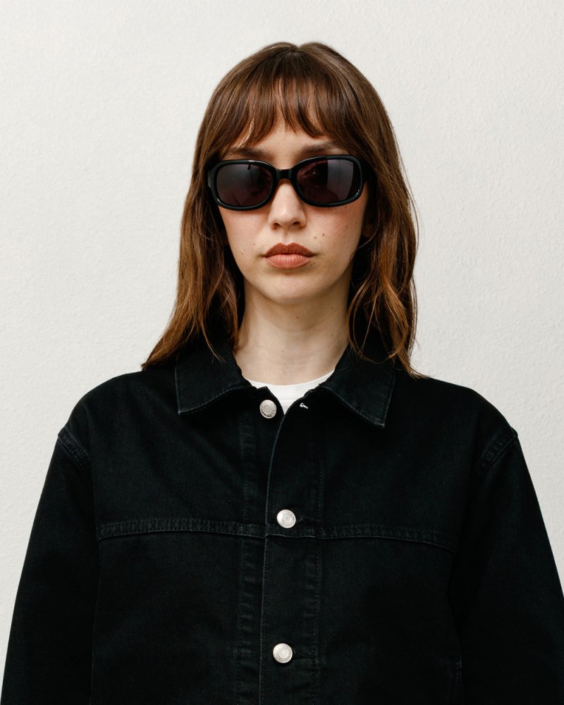 Stüssy Rome Sunglasses Pánské NH92-4882G9 | Stussy Sluneční Brýle Černé Levandule