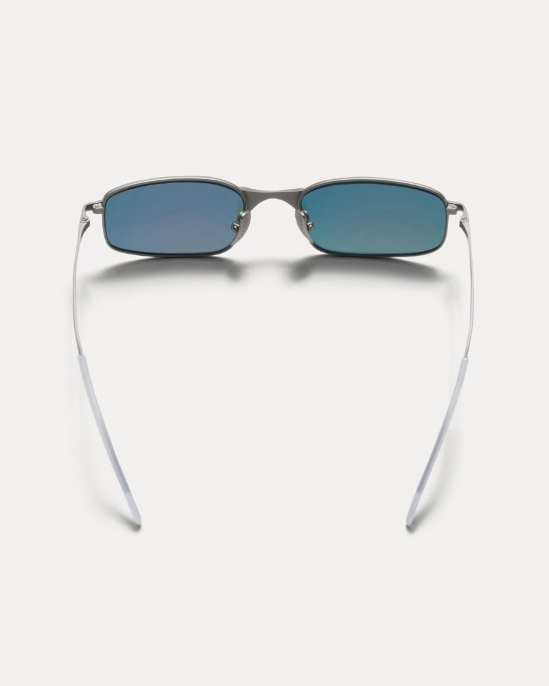Stüssy Simon Sunglasses Pánské TO69-0499Y7 | Stussy Sluneční Brýle Silver/Red