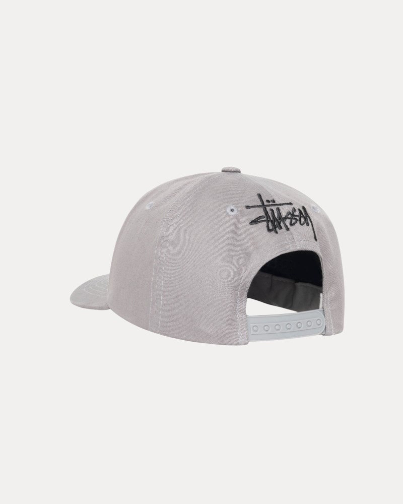 Stüssy Low Profile Vintage S Snapback Pánské QQ97-8427T3 | Stussy Snapback Šedé