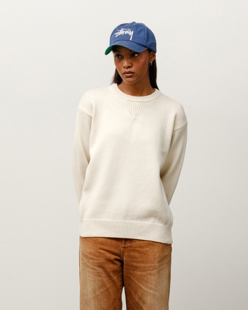 Stüssy Handwritten Sweater Pánské UM22-3862Y9 | Stussy Svetry Béžový