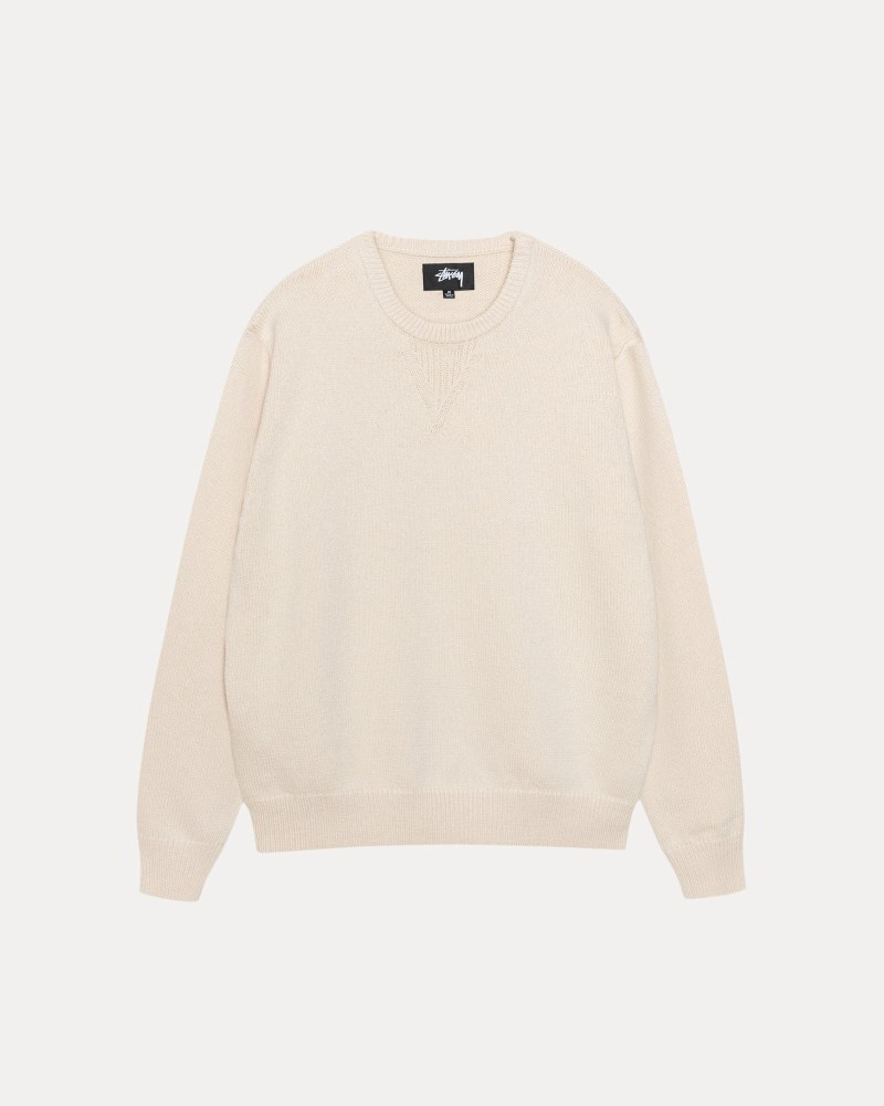 Stüssy Handwritten Sweater Pánské UM22-3862Y9 | Stussy Svetry Béžový