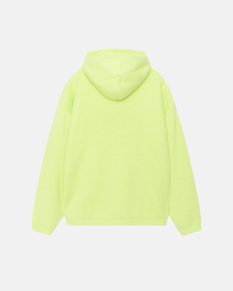 Stüssy Hooded Zip Sweater  Pánské II46-1386O0 | Stussy Svetry Zelene