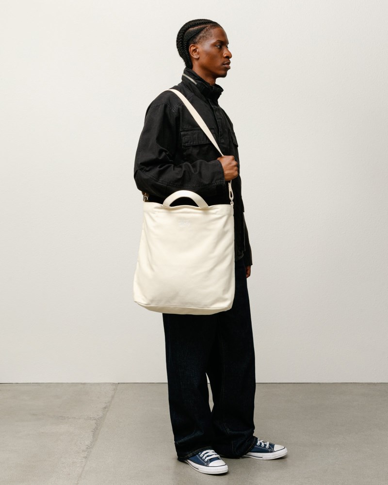 Stüssy Canvas Crossbody Bag Pánské OX98-5688X0 | Stussy Tašky Béžový