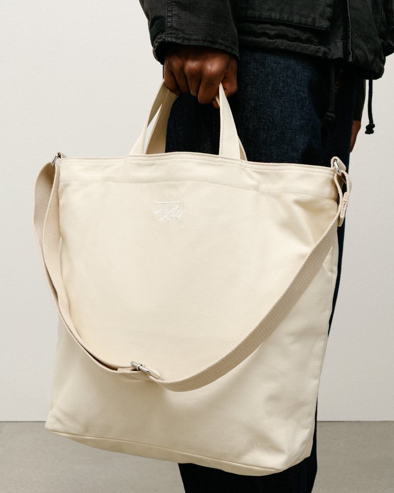 Stüssy Canvas Crossbody Bag Pánské OX98-5688X0 | Stussy Tašky Béžový