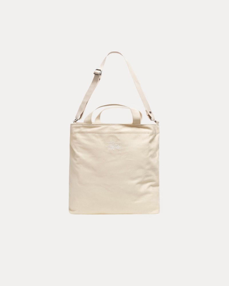 Stüssy Canvas Crossbody Bag Pánské OX98-5688X0 | Stussy Tašky Béžový