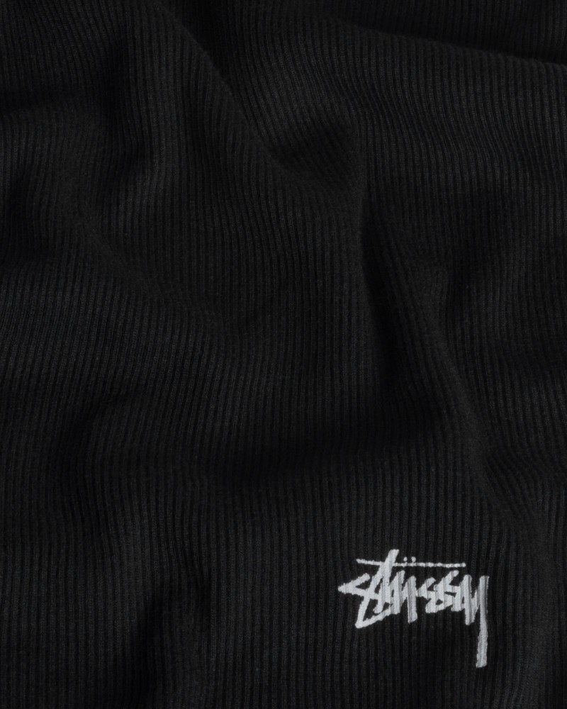Stüssy Tank Undershirts 3 Pack Pánské QK08-0218N5 | Stussy Tílko Černé