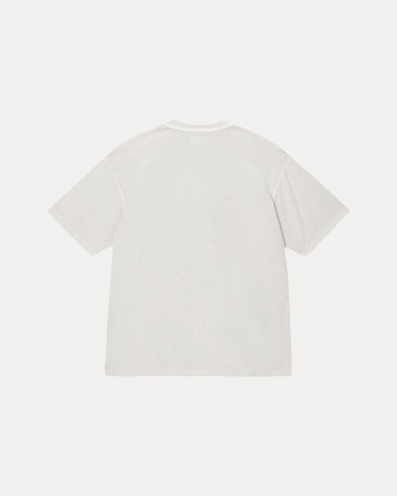 Stüssy Lazy Tee Pánské TV22-3862U6 | Stussy Tričko Krém
