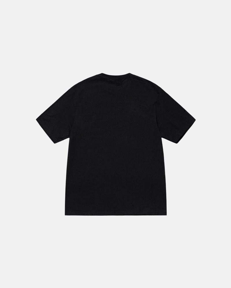Stüssy Smooth 80 Tee Pánské ZF50-8420H7 | Stussy Tričko Černé