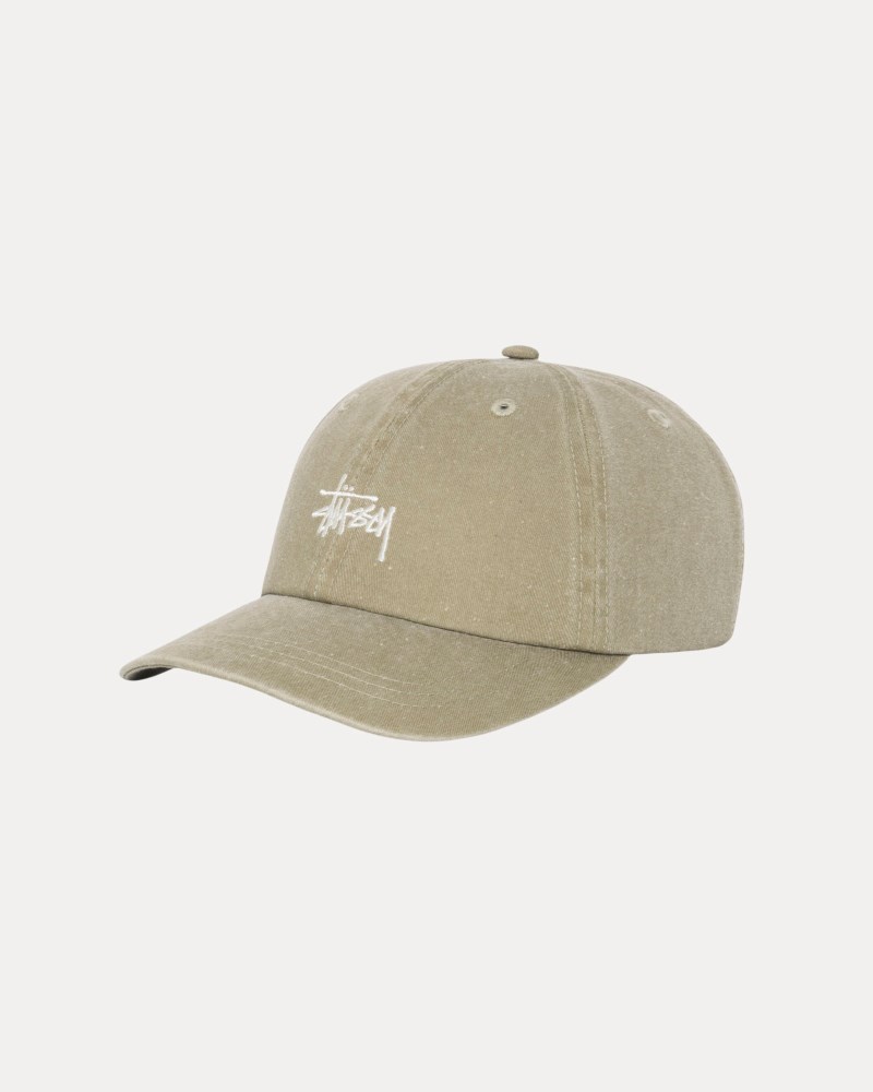 Stüssy Basic Cap Pánské FE61-2551R1 | Stussy Čepice Hnědožlutý