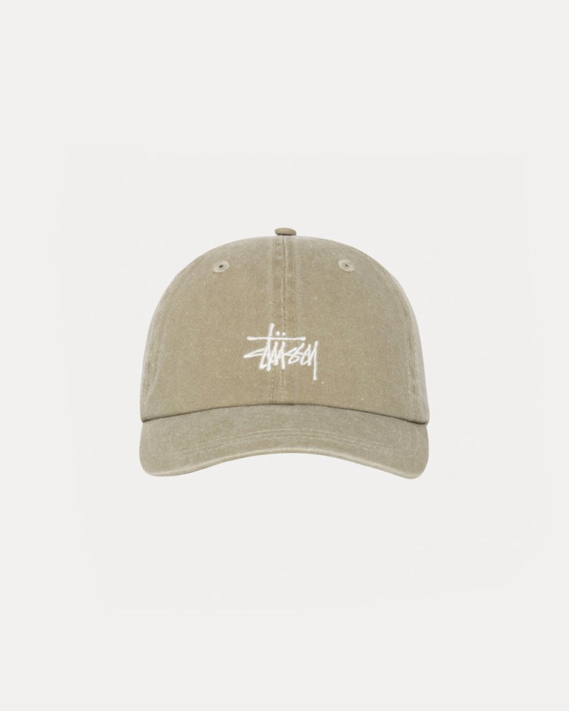 Stüssy Basic Cap Pánské FE61-2551R1 | Stussy Čepice Hnědožlutý