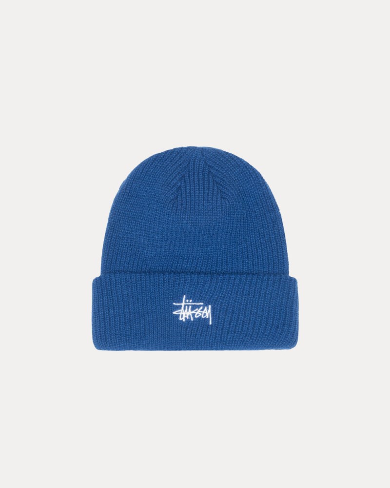 Stüssy Basic Cuff Beanie Pánské XE16-3386J3 | Stussy Čepice Blankyt