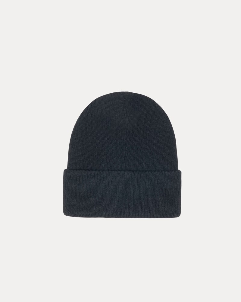 Stüssy Cuff Beanie Varsity S Pánské IG55-5005A6 | Stussy Čepice Černé