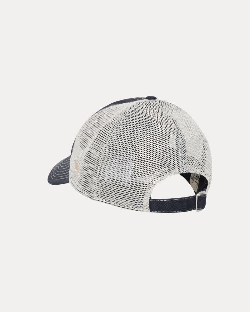 Stüssy New Era 9TWENTY Washed Basic Trucker Pánské WR94-9314R2 | Stussy Čepice Tmavě Blankyt