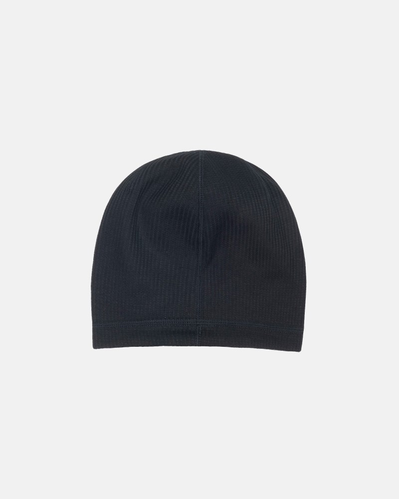 Stüssy Skullcap Waffle Pánské PQ49-6479A5 | Stussy Čepice Černé